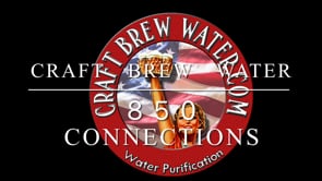 Craft Brew 850 GPD Float Switched Controlled Cat Carbon Reverse Osmosis System