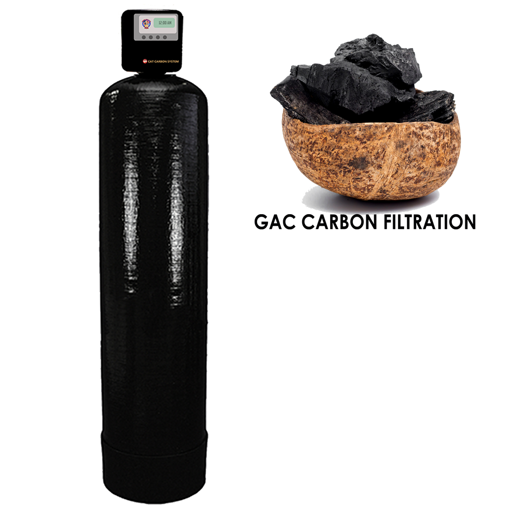 1" x 4 CF GAC Carbon System