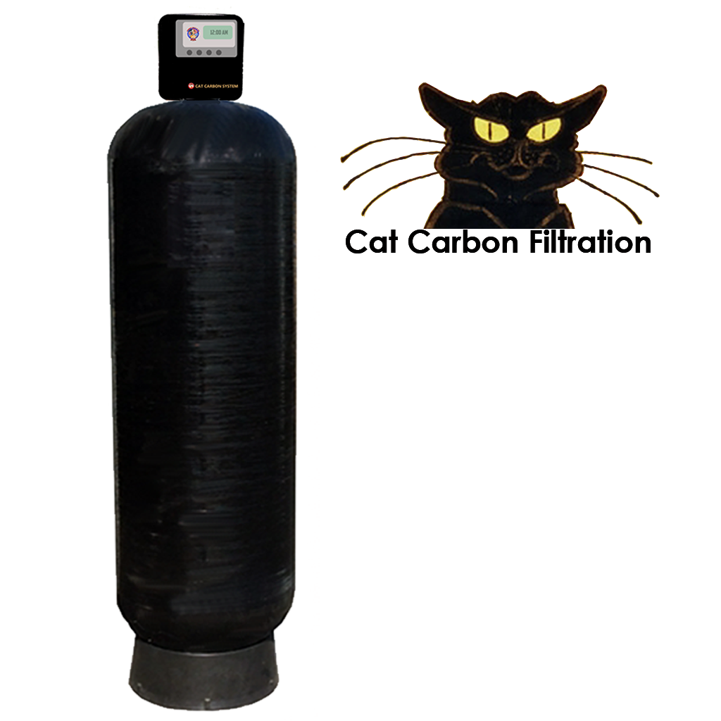 Chloramine  Filtration-1 1/4" x 6cf Cat Carbon System