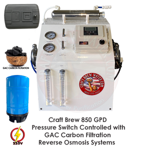 Craft Brew 850 PS GAC RO System